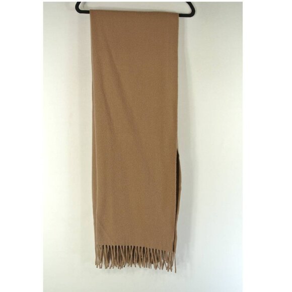 NEW Acne Studios Fringe wool scarf -Caramel brown#SC49* - Picture 7 of 8